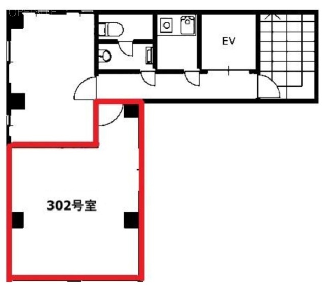 NASビル302 間取り図