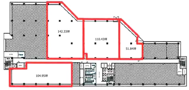 多摩センタートーセイビル3F 間取り図