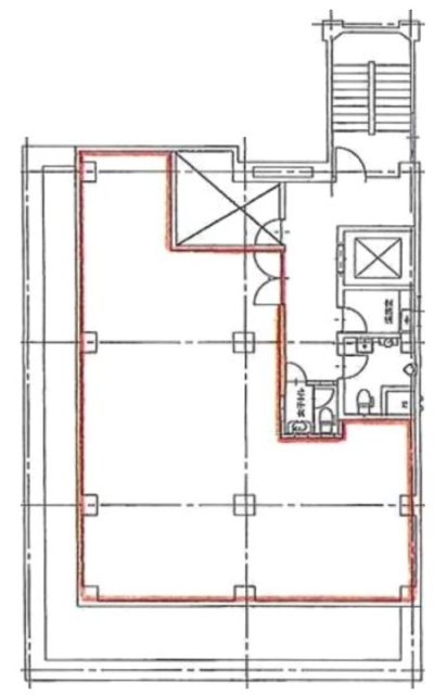 依田忠ビル8F 間取り図
