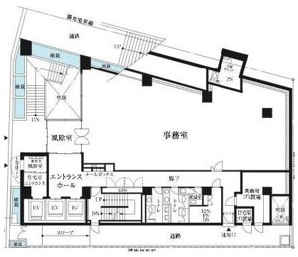 第2紀尾井町ビル1F 間取り図