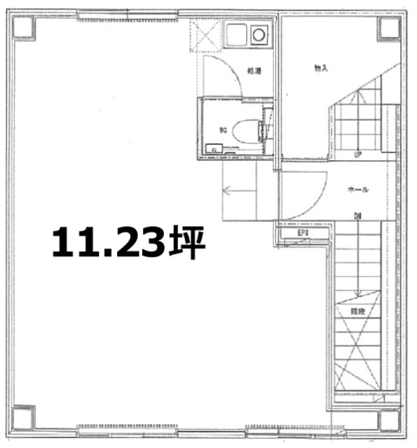 笹原ビル2F 間取り図