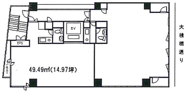 外丸ビル701 間取り図