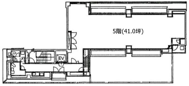 いちご九段三丁目ビル5F 間取り図