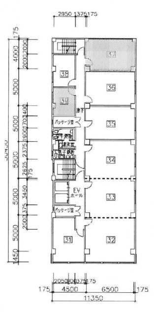 共同ビル小伝馬町37 間取り図
