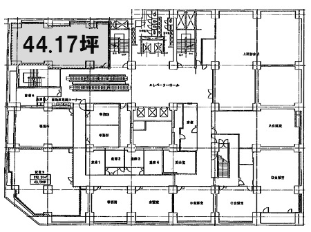 柳屋ビルB1F 間取り図