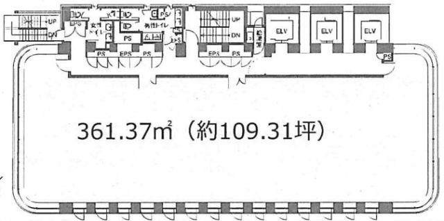 DLXビルディング11F 間取り図