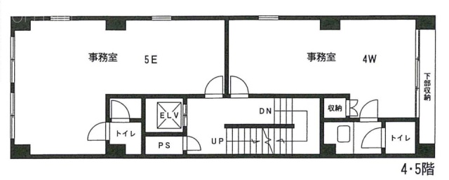 新商日本橋ビルW 間取り図