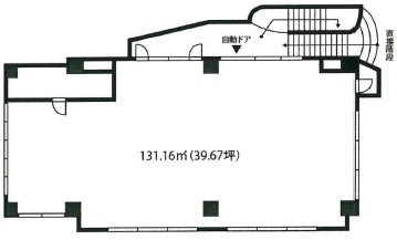 パルク表参道1F 間取り図