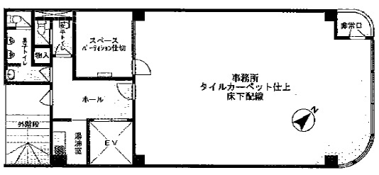 GTDイーストビル4F 間取り図