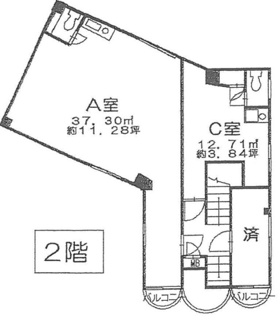 RKF恵比寿ビルA 間取り図