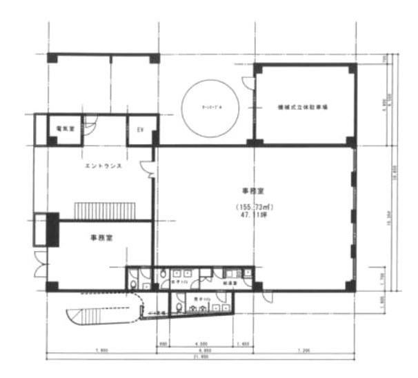 建設会館1 間取り図