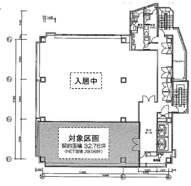 目黒東洋ビル6F 間取り図