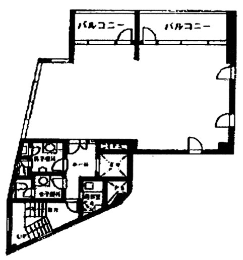 ルート高輪ビル4F 間取り図