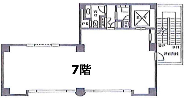 泉田町ビル7F 間取り図