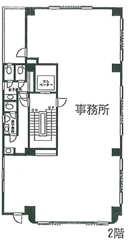 二見早稲田ビル2F 間取り図