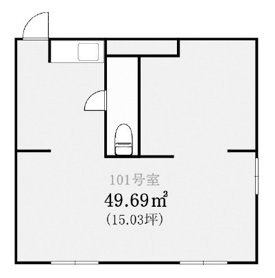 MI西新宿101 間取り図