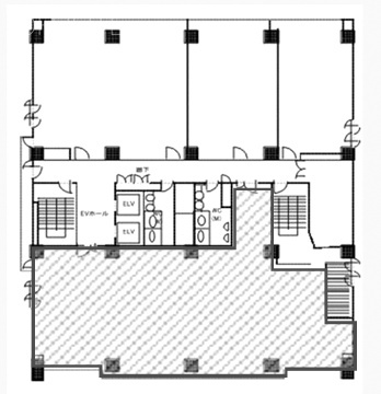 新横浜第一生命ビル2F 間取り図