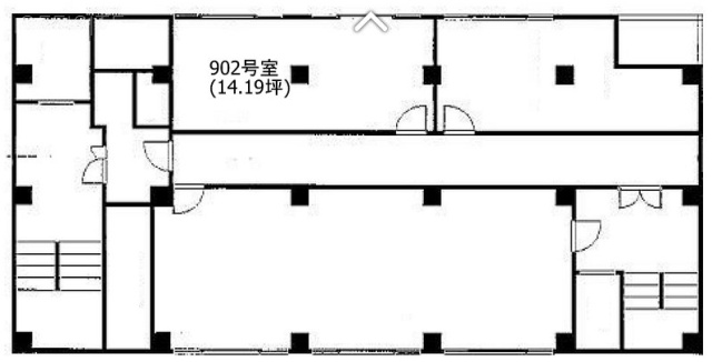 キャビックビル902 間取り図