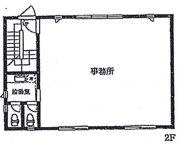 シャンプラージュ南青山ビル2F 間取り図