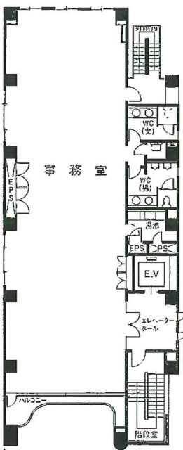 細井ビル2F 間取り図