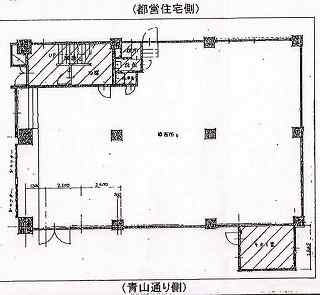 PORTAL POINTビル1F 間取り図