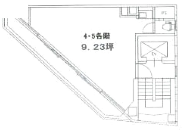MKビル5F 間取り図