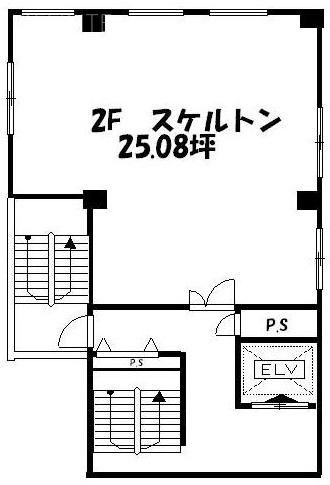西新宿オーク2F 間取り図