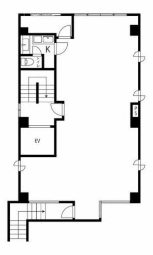 MSビル1F 間取り図
