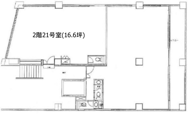 第2上野ビル21 間取り図