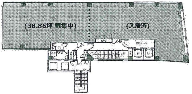 渋谷橋本ビル402 間取り図