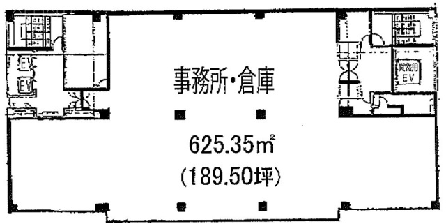 安田芝浦ビル4F 間取り図