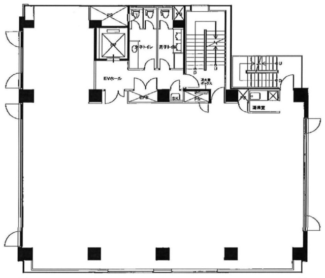 虎ノ門第2東洋ビル6F 間取り図
