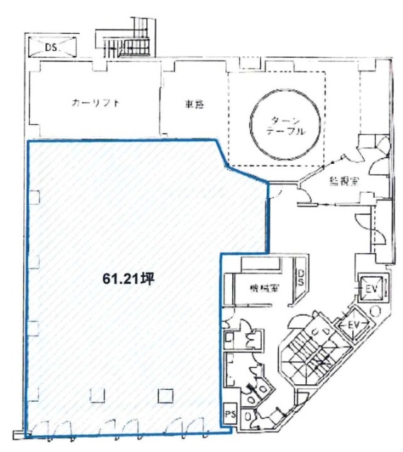 平河町ビル1F 間取り図