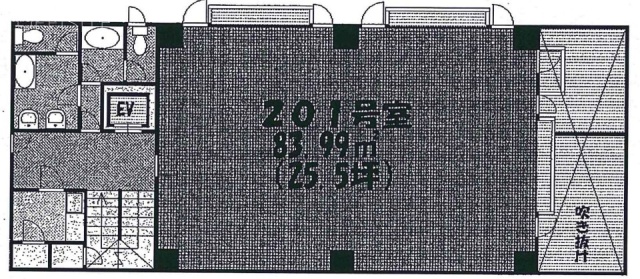 鈴商ビル201 間取り図