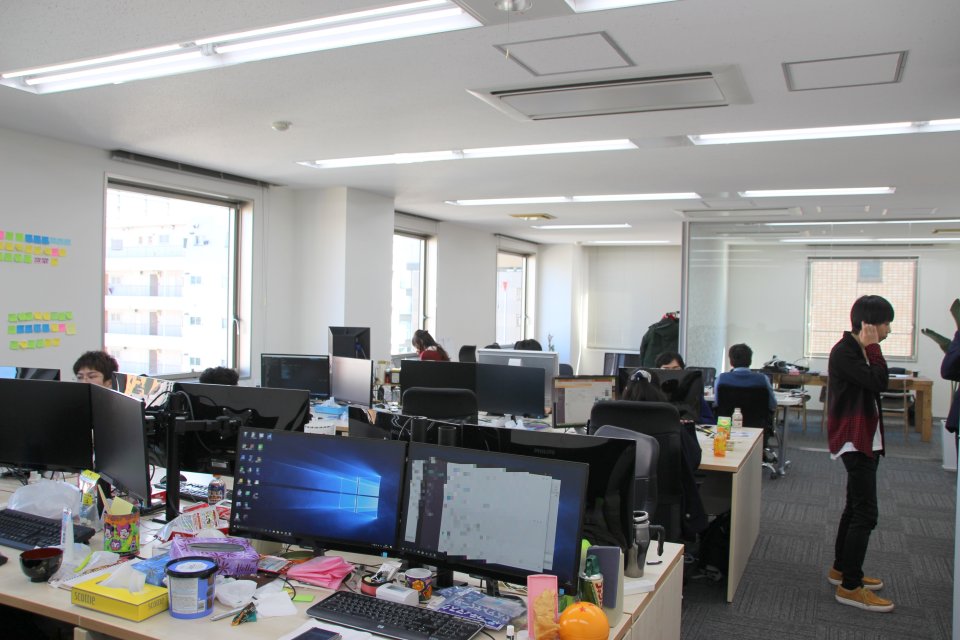 株式会社WESEEKのオフィスレイアウト①